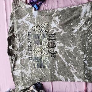 Glitter and dirt mama of both